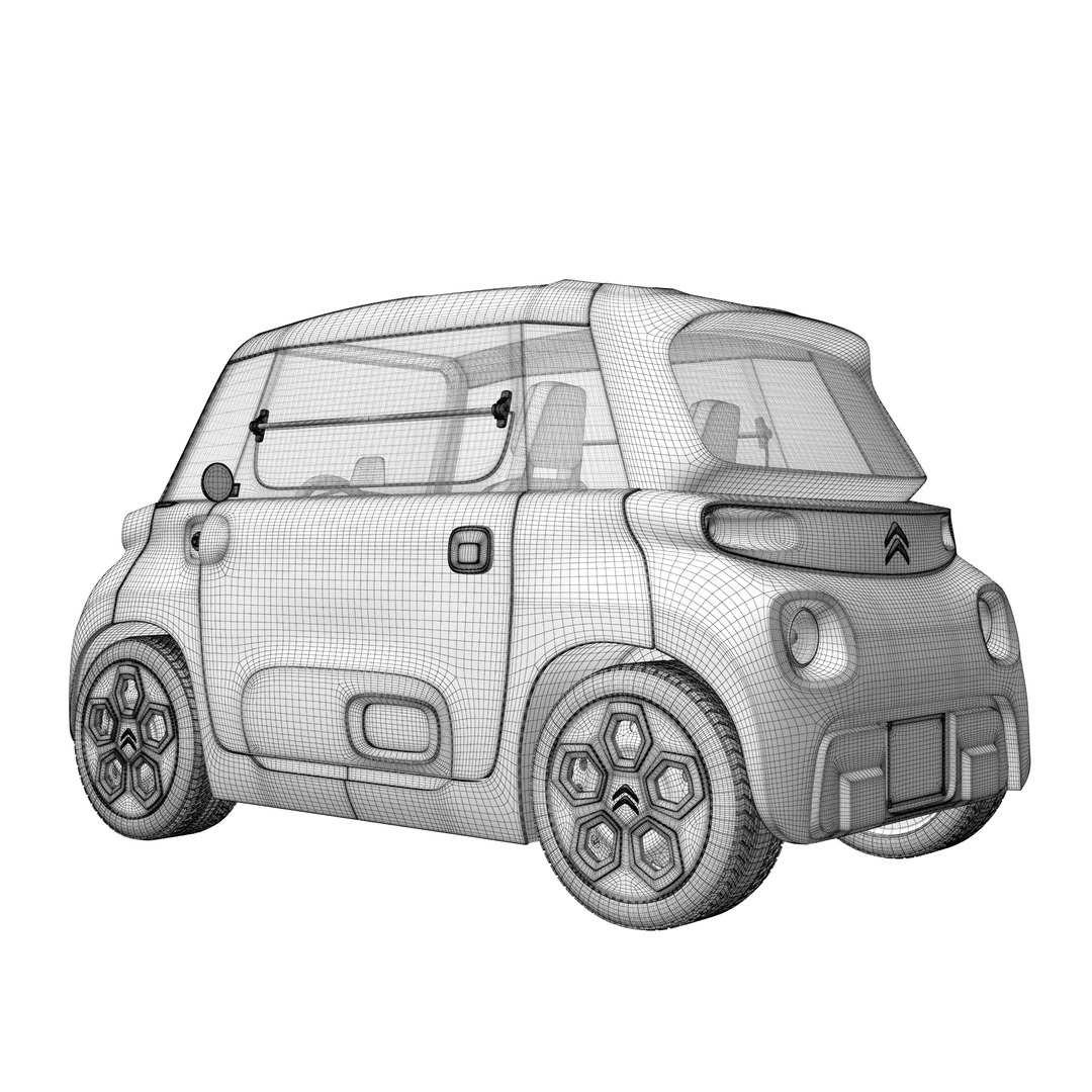 3D Citroen Ami 2021 model https://p.turbosquid.com/ts-thumb/mk/zG6NOQ/Yp/citroen_ami_wire_0030/jpg/1686164509/1920x1080/fit_q87/b0976cc70bc6648723df722d9fdda15f52db329b/citroen_ami_wire_0030.jpg