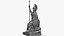 minerva statue 3D model