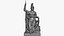 minerva statue 3D model