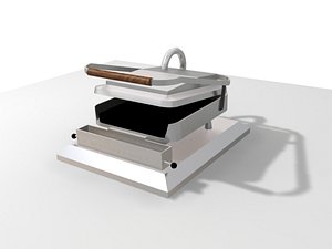 italian panini grill 3d max