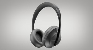 3D bose noise cancelling headphones model