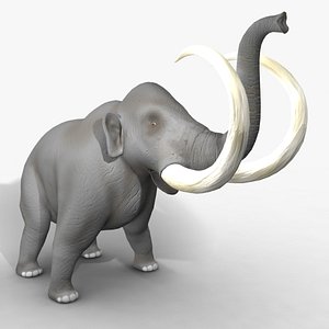 rigged mammoth elephant ma