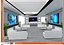 STAND D'EXPOSITION 23MX13M DOUBLE DECKER 338SQM