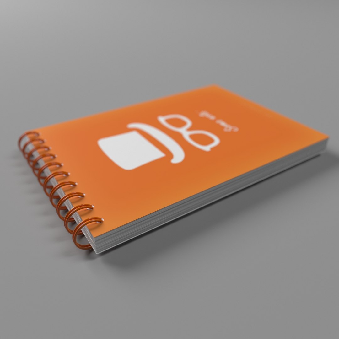 Note Notepad 3D - TurboSquid 1384385