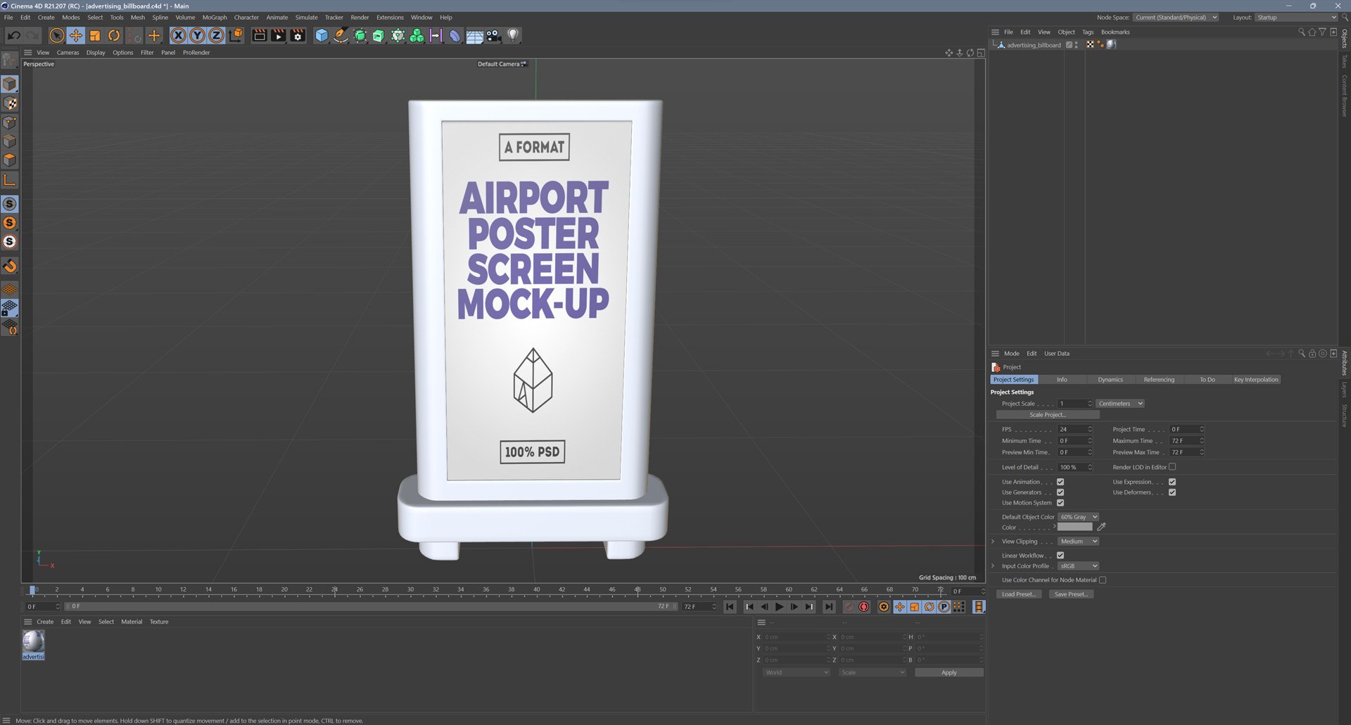 Advertising Billboard Model - TurboSquid 2184472