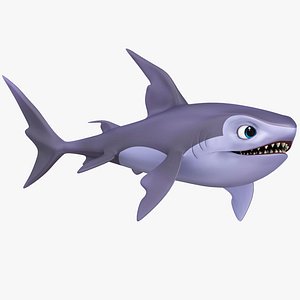Cartoon Shark model