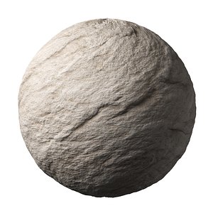 3D Stone Wall Rock Cliff 13 model