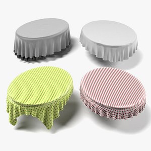 tableclothes oval 3ds