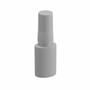 3D bottle antiseptic model