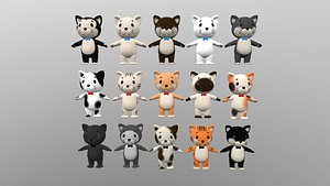 3D Cat model