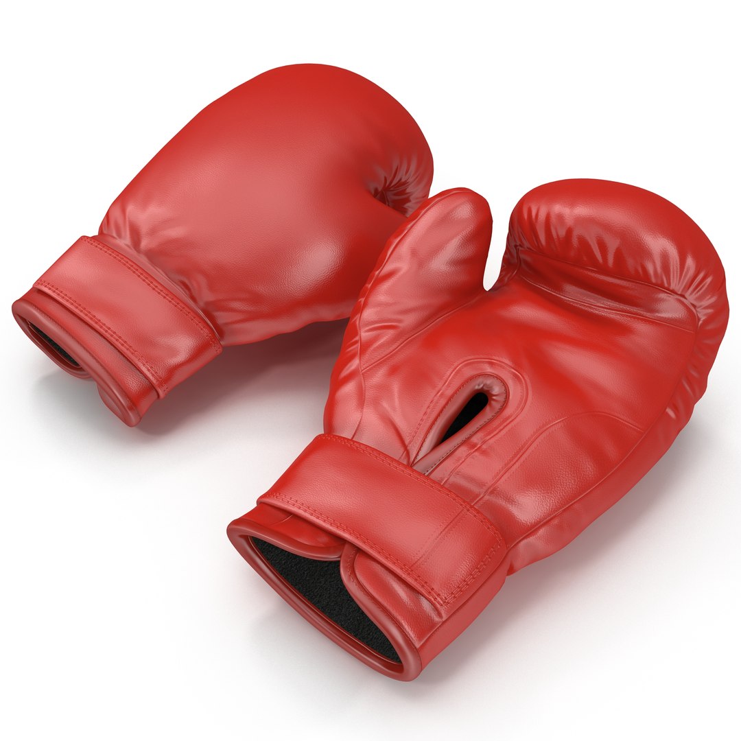 Boxing Gloves 3D model preview