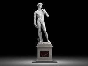 Michelangelo David Marble Sculpture