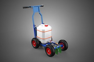PUSH ROLLING CART PAINT SPRAYING LINE MARKING MACHINE FIELD ROAD