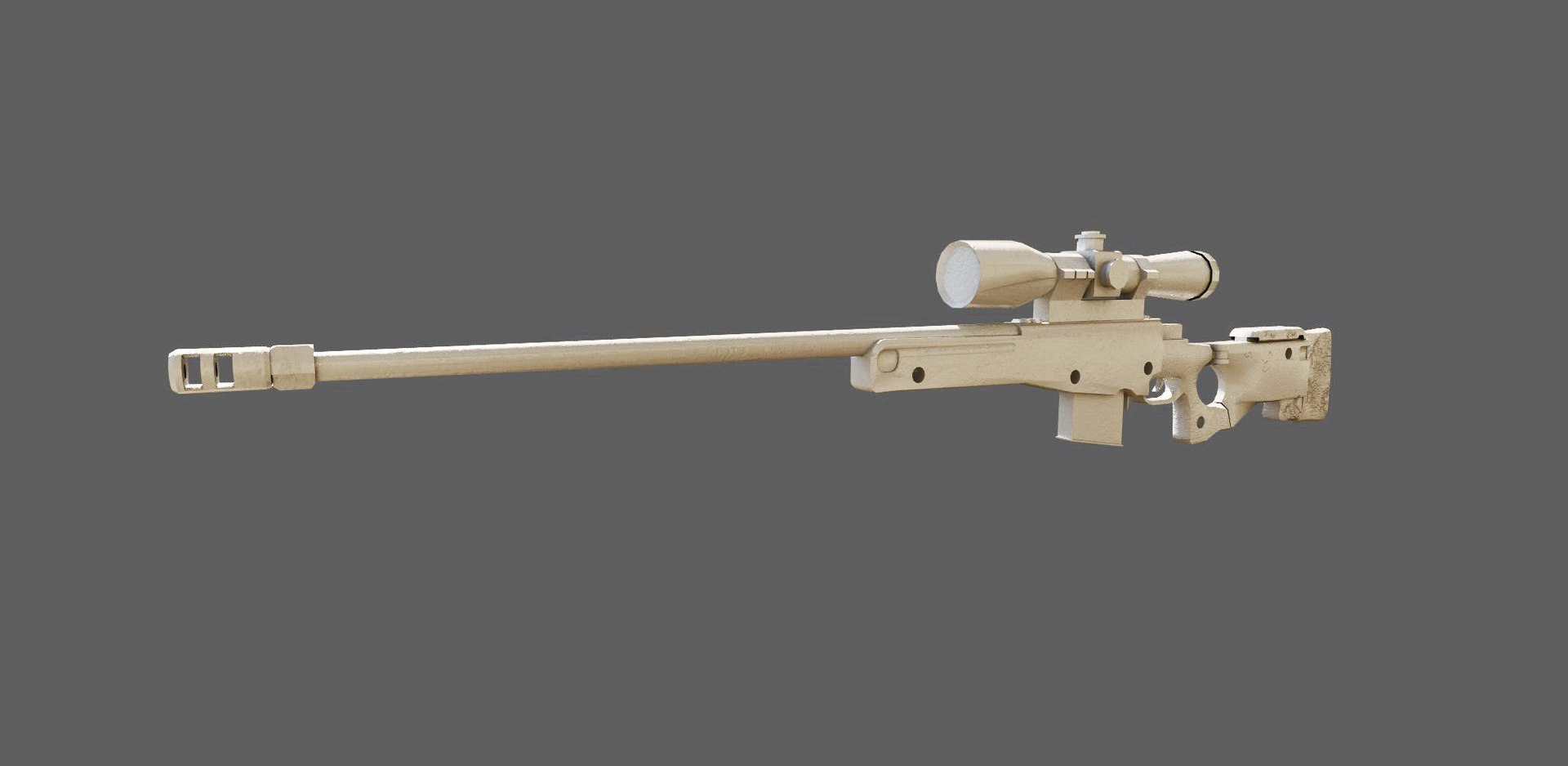 3D Sniper Rifle Model - TurboSquid 1193704