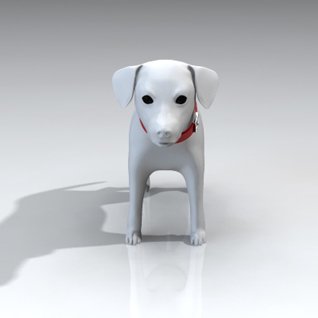 Obj Polymodel Dog