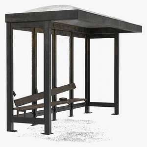 Bus Stop 01 Damaged1