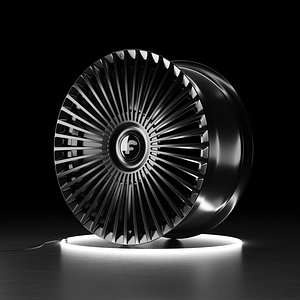 3D model Forgiato Trimestre-M Car wheel