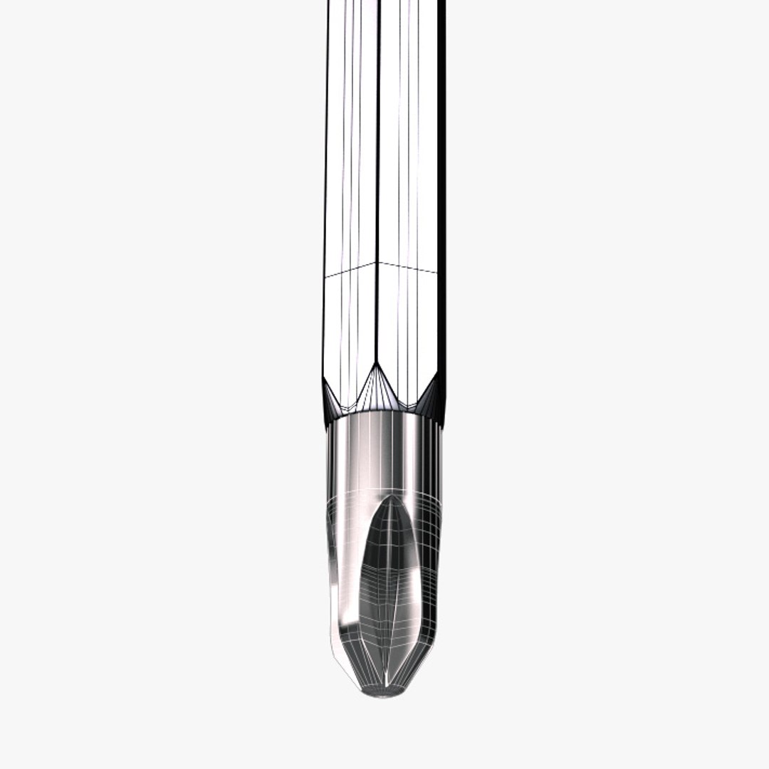3d Model Pozidrive Screwdrives