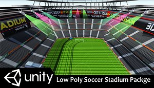 soccer stadium package 3D