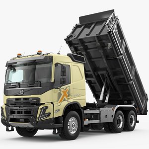VOLVO FMX 2021 6X4 Tipper 3D model