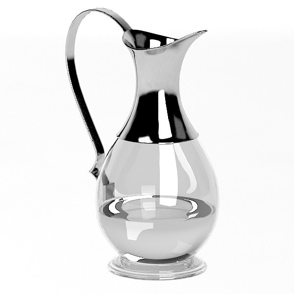3d match pitcher handle model