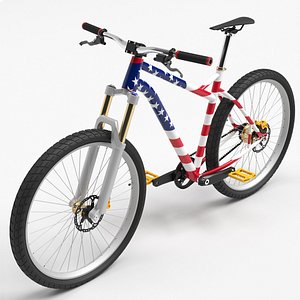 3D bicycle mountain cycle