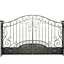 Puerta de hierro forjado