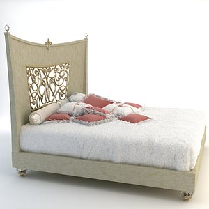 bed alta moda 3d model