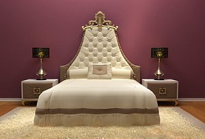 bed european-style luxury max