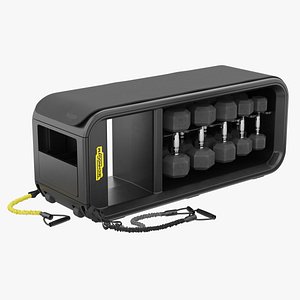3D Technogym Bench model