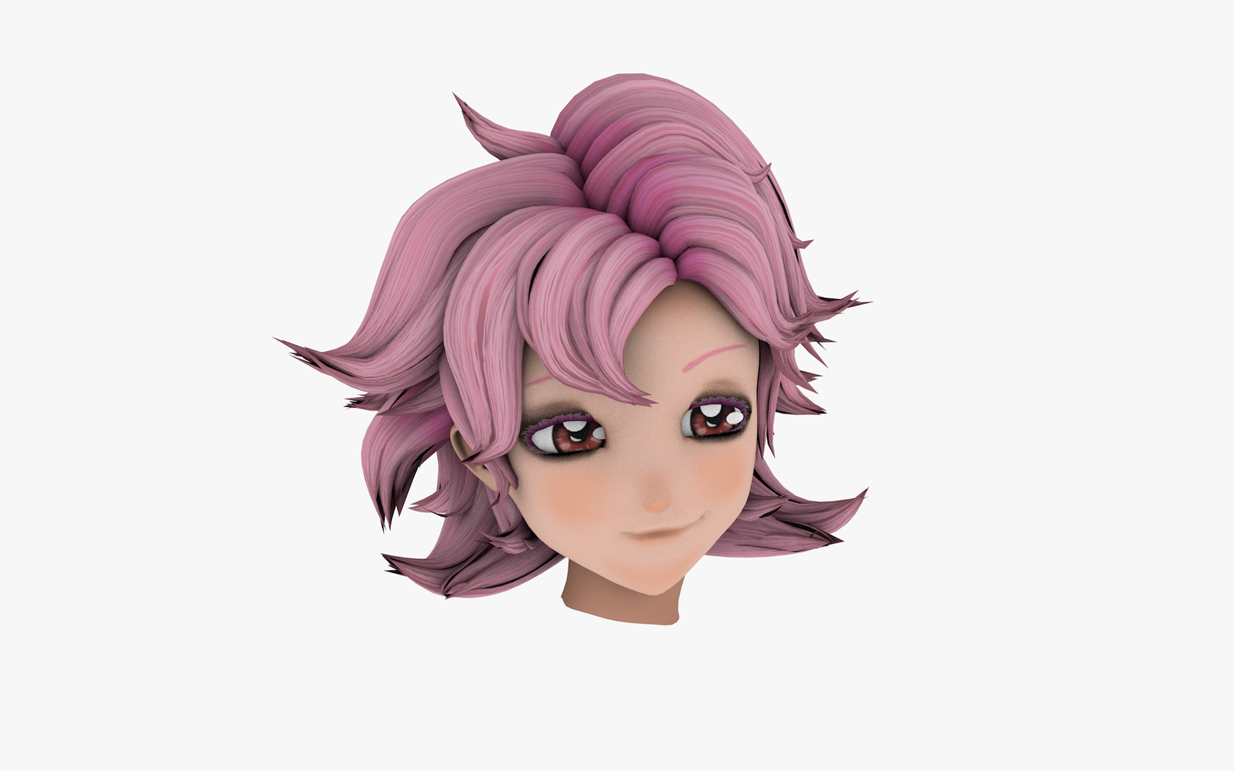 3D girl head https://p.turbosquid.com/ts-thumb/ml/xPpo3u/nF/pinkgirl/jpg/1622210974/1920x1080/turn_fit_q99/fb376b6d136bd6f9e2ace4dec2e97c12526fbf5c/pinkgirl-1.jpg
