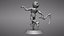 Pose de calabaza no muerta 09 Impresión 3D STL