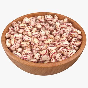bowl roman beans 3D