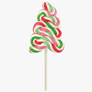christmas tree lollipop model