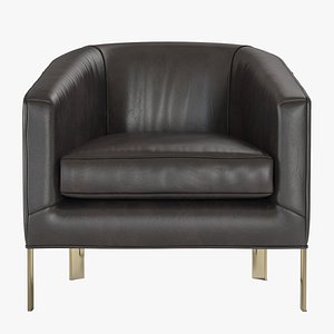 3d armchair chair model