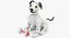 Анимированная 3D Sony Aibo с костью