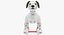 Анимированная 3D Sony Aibo с костью