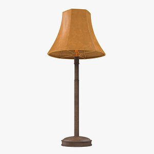table lamp modeled 3ds