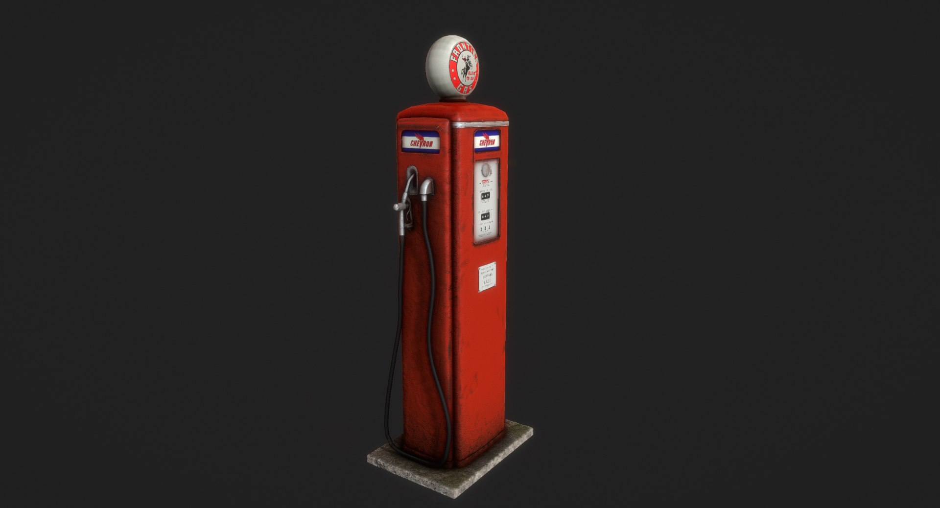 3D gas station - TurboSquid 1248623