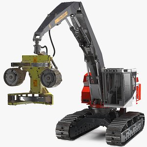 Tracked Harvester Dirty
