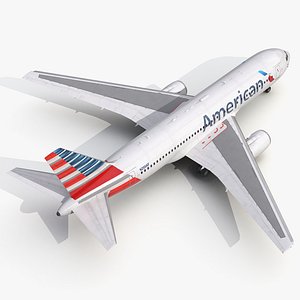 boeing 767-200 american airlines 3ds