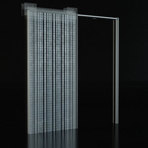 3ds max 1 sliding door