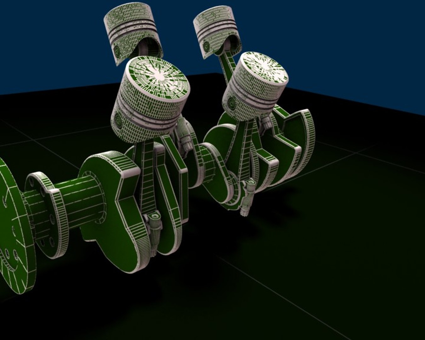 3d engine model
