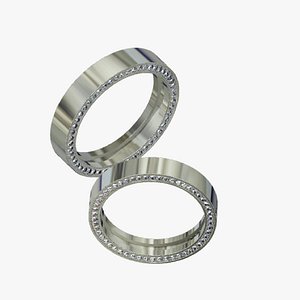 3D wedding ring 30