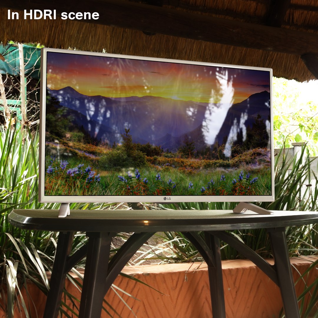 3D Lg 32lh519u Tv - TurboSquid 1412557