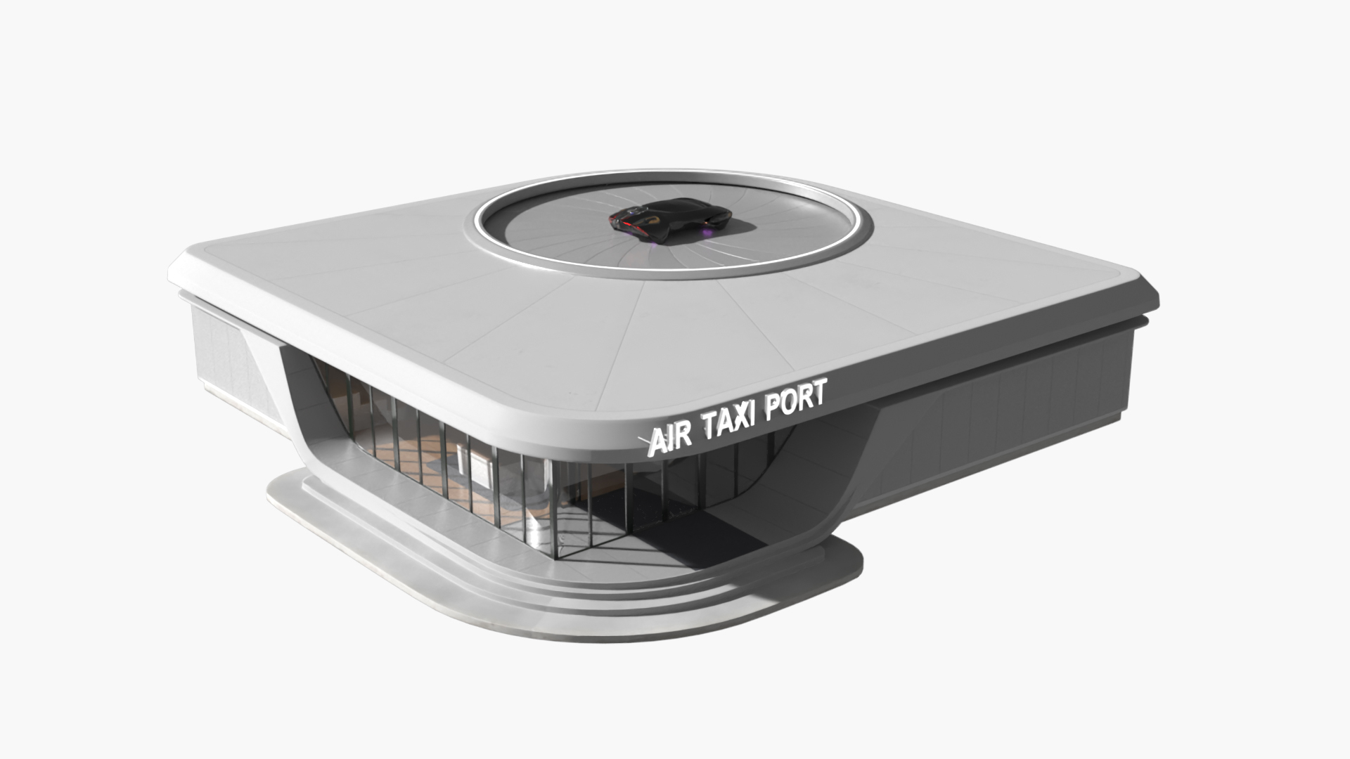 Air Taxi Port with Landing Pad and Futuristic Black Flying Car 3D model https://p.turbosquid.com/ts-thumb/mn/8BpagO/MT/air_taxi_port_with_landing_pad_and_futuristic_black_flying_car_360/jpg/1738700540/1920x1080/turn_fit_q99/e485d098bc61ef439b2d40715fb26a083b81d316/air_taxi_port_with_landing_pad_and_futuristic_black_flying_car_360-1.jpg