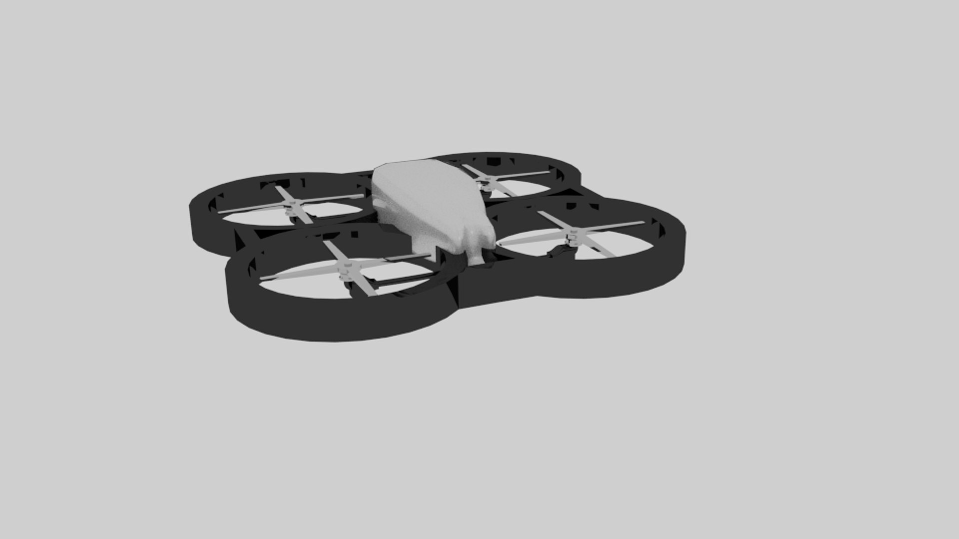 Drone metal 3D model TurboSquid 1283853