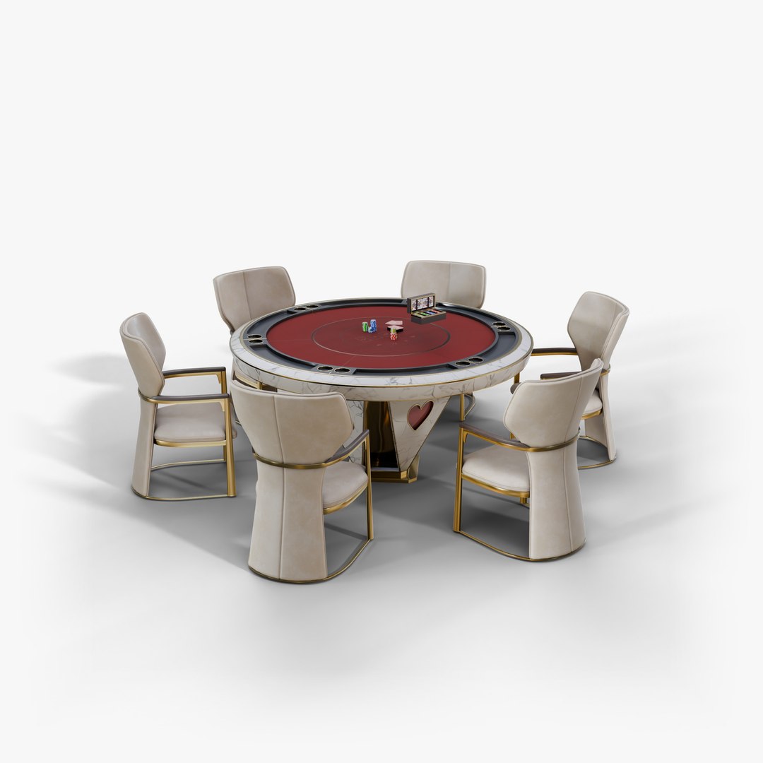 3D Harley Poker Table Set - Round Card Table with Six Armchairs https://p.turbosquid.com/ts-thumb/mn/9ju2r6/HM/04_harley_poker_table_set_studio_hero_left/jpg/1791247134/1920x1080/fit_q87/156242babf30517ec6c58d458c4194c59519d4fc/04_harley_poker_table_set_studio_hero_left.jpg