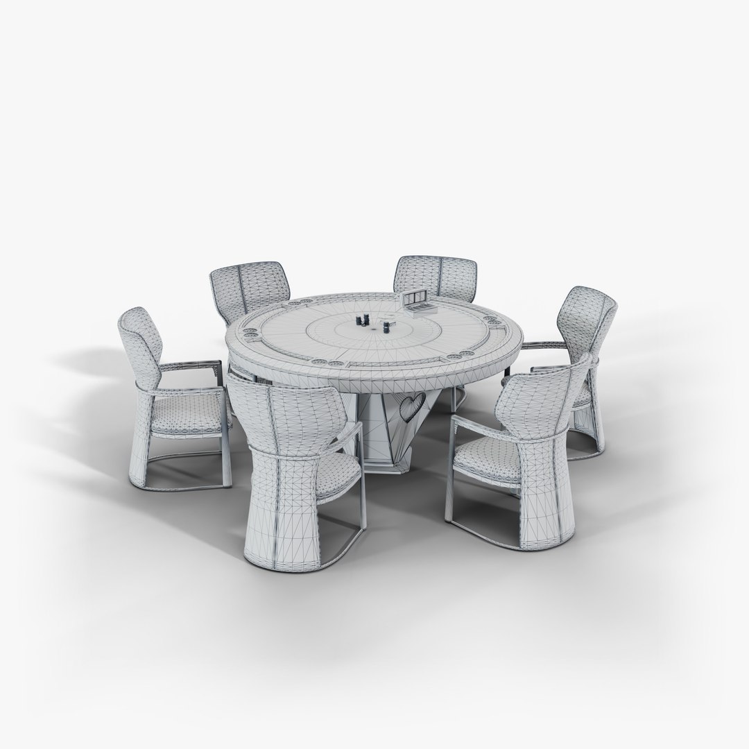 3D Harley Poker Table Set - Round Card Table with Six Armchairs https://p.turbosquid.com/ts-thumb/mn/9ju2r6/uZ/15_harley_poker_table_set_wireframe_hero_left/jpg/1791247253/1920x1080/fit_q87/b8b27f4aadfe9b2538fc09815f8d07851246a2fb/15_harley_poker_table_set_wireframe_hero_left.jpg
