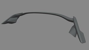 3D Car Spoiler 024 model